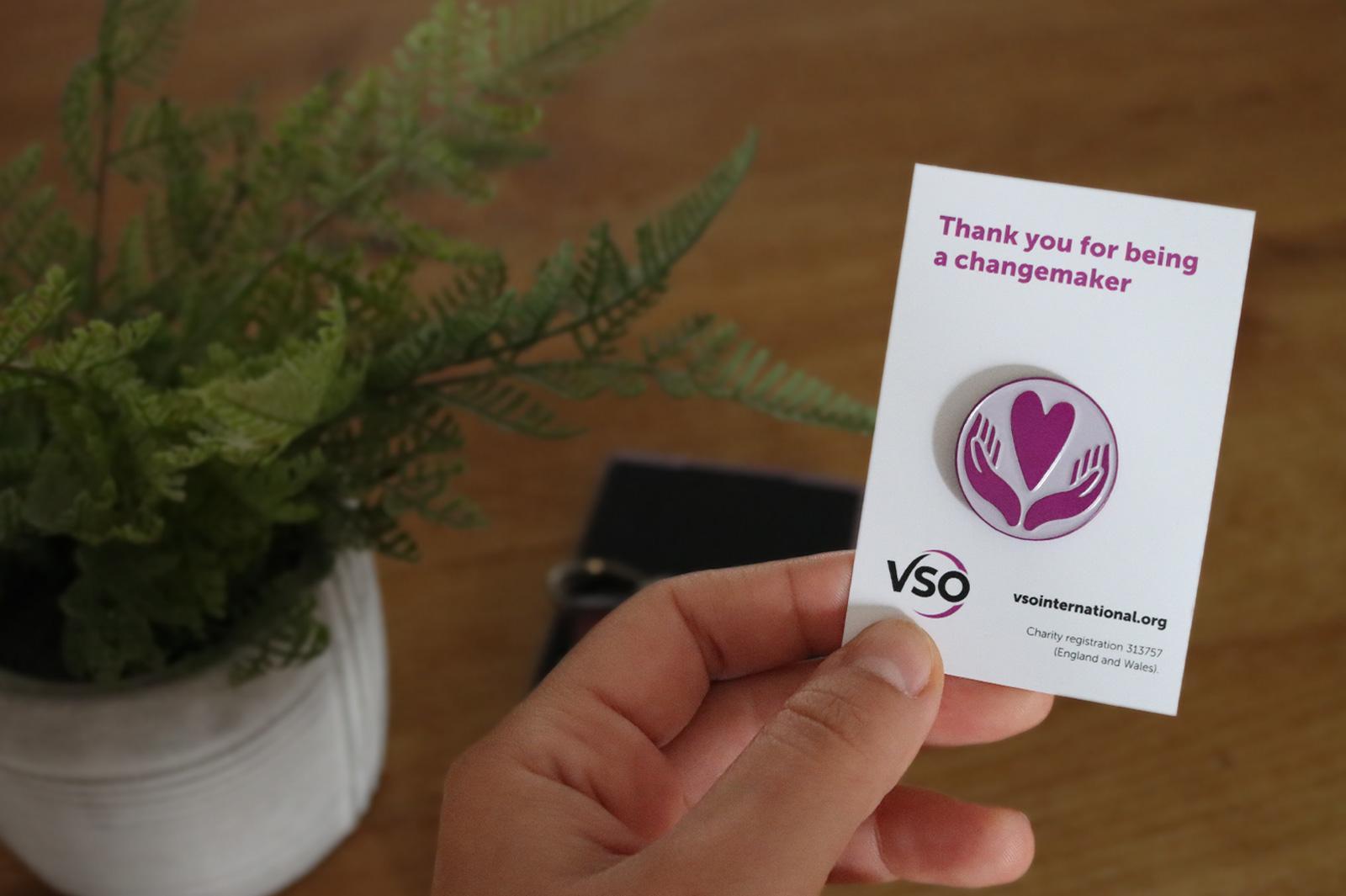 Limited Edition VSO pin badge