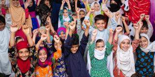 Smiling children