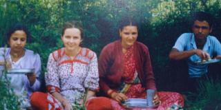 1986, lunchtime at cheli beti