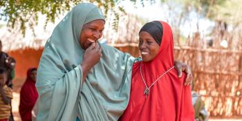 Smiling women