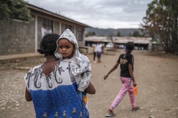 Ethiopian mother and child